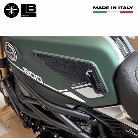 Stickers 3D Tank side protectors compatible with Benelli Leoncino 800