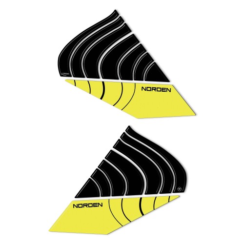 3D Stickers Tank side protectors compatible with Husqvarna Norden 901 2
