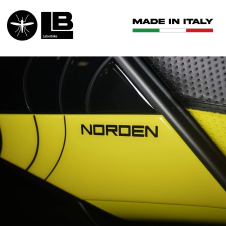 Adesivi 3D Protezioni laterali serbatoio compatibili con Husqvarna Norden 901