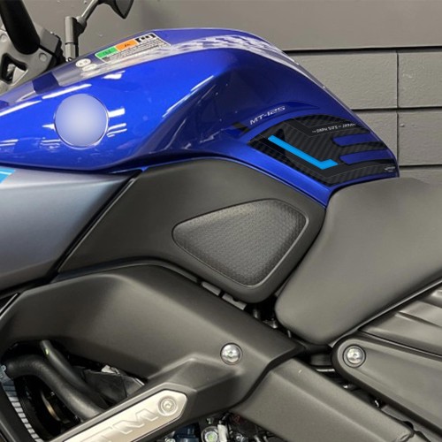 Adesivi 3D Protezioni Laterali serbatoio compatibili con Yamaha Mt125 2020-2025