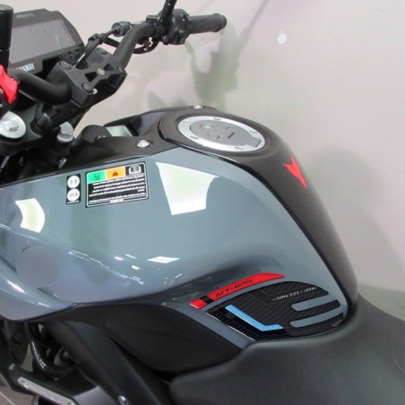 Adesivi 3D Protezioni Laterali serbatoio compatibili con Yamaha Mt125 2020-2025