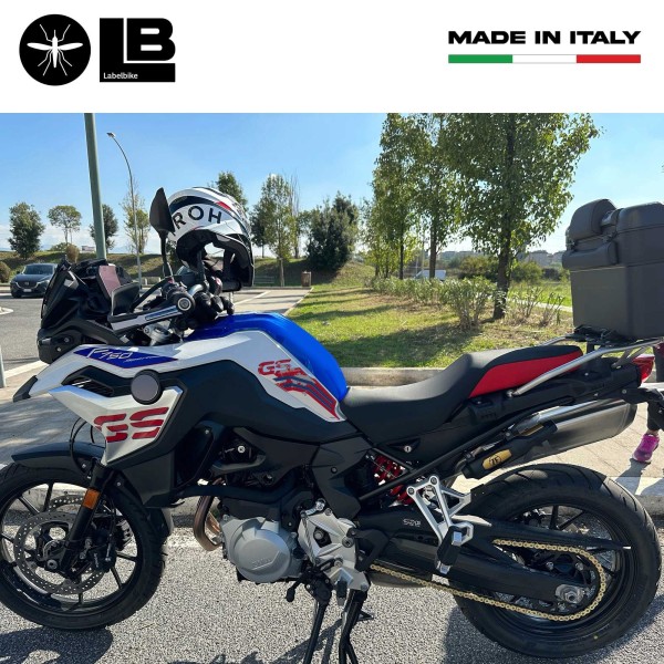 Adesivi 3D Protezioni laterali Serbatoio Moto compatibili con Bmw F750GS 2021-23
