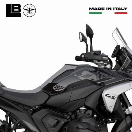 Aufkleber 3D Motorrad Tank Seitenschützer kompatibel mit BMW R1300GS