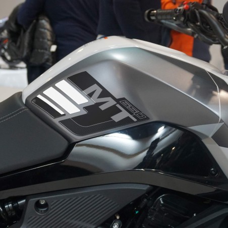 Pegatinas 3D protectores laterales depósito moto compatible con CFMOTO 650MT