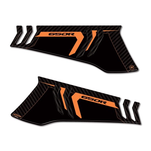 Adesivi 3D Protezioni laterali serbatoio moto compatibili con Honda CBR 650 R 2