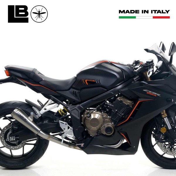 Adesivi 3D Protezioni laterali serbatoio moto compatibili con Honda CBR 650 R