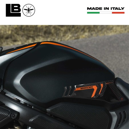 Adesivi 3D Protezioni laterali serbatoio moto compatibili con Honda CBR 650 R