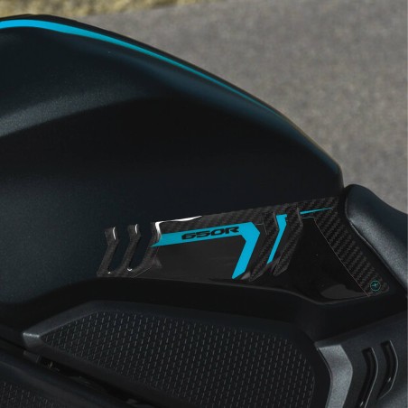 Adesivi 3D Protezioni laterali serbatoio moto compatibili con Honda CBR 650 R