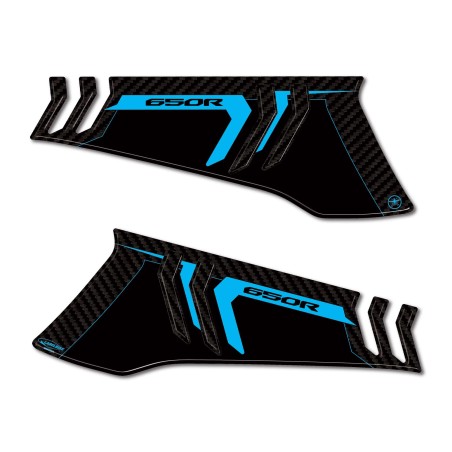 Adesivi 3D Protezioni laterali serbatoio moto compatibili con Honda CBR 650 R