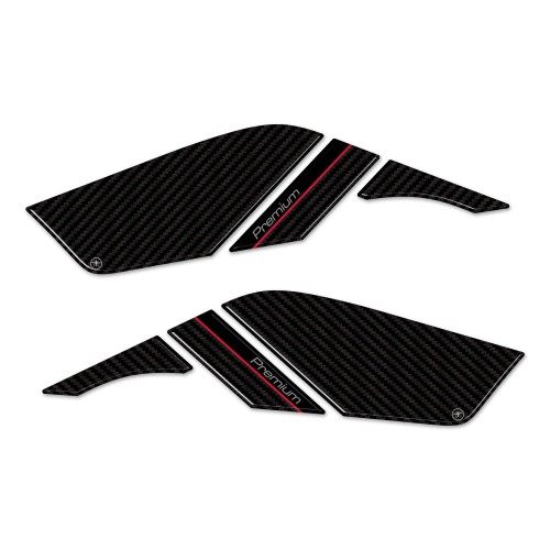 Adesivi 3D Protezioni laterali sportello compatibili con Kymco Ak550 Premium 2