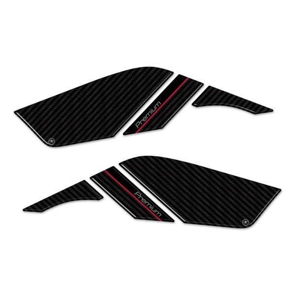 Adesivi 3D Protezioni laterali sportello compatibili con Kymco Ak550 Premium