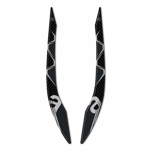 Adesivi 3D protezioni Maniglie compatibili con Aprilia SR GT 125 e 200 2