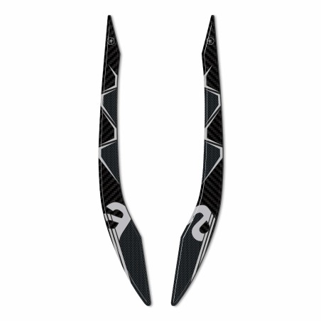 Adesivi 3D protezioni Maniglie compatibili con Aprilia SR GT 125 e 200