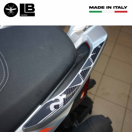 Adesivi 3D protezioni Maniglie compatibili con Aprilia SR GT 125 e 200
