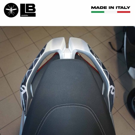 Adesivi 3D protezioni Maniglie compatibili con Aprilia SR GT 125 e 200