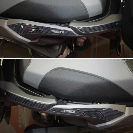 3D Stickers Handle protectors with top case compatible with Honda ADV350 2022-25