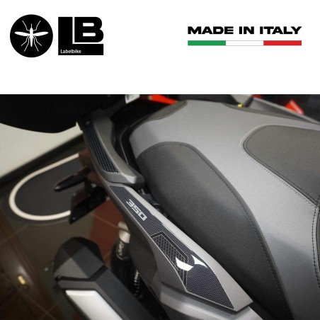 Adesivi 3D Protezioni maniglie con bauletto compatibili con Honda ADV350 2022-25