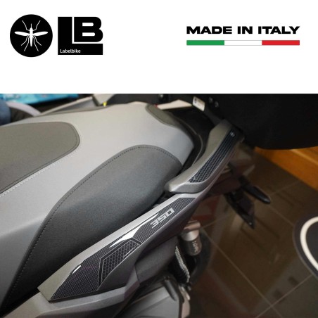 Adesivi 3D Protezioni maniglie con bauletto compatibili con Honda ADV350 2022-25
