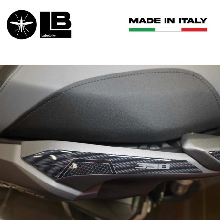 Adesivi 3D Protezioni maniglie con bauletto compatibili con Honda ADV350 2022-25