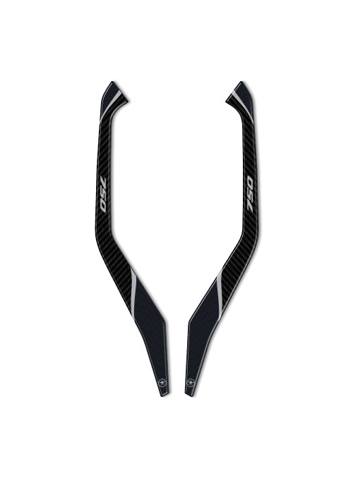 Adesivi 3D Protezioni Maniglie con Bauletto compatibili con Honda Forza 750 2021 2