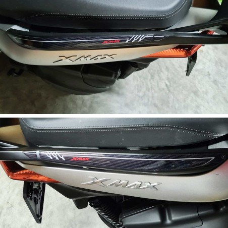3D Stickers Handle Protectors with Top Box compatible with Yamaha X-Max 2017-24