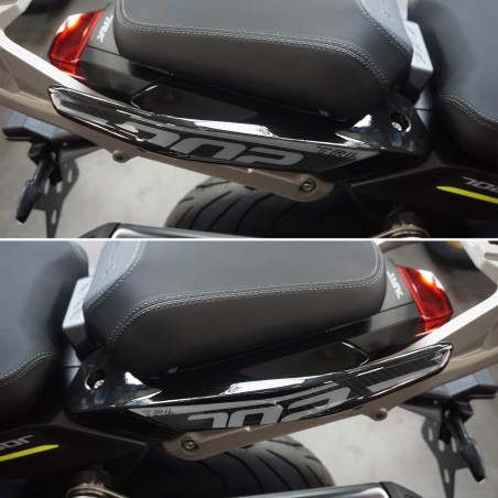 Adesivi 3D protezioni Maniglie moto compatibili con Benelli TRK 702 e 702X