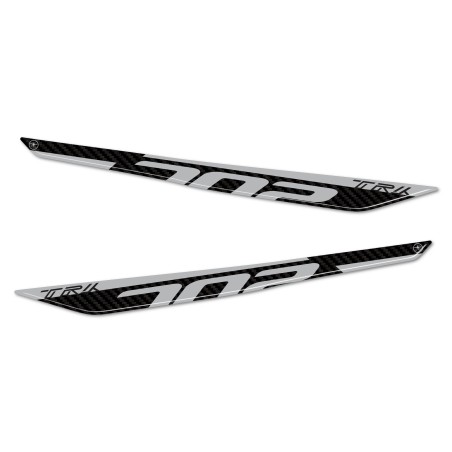 Adesivi 3D protezioni Maniglie moto compatibili con Benelli TRK 702 e 702X