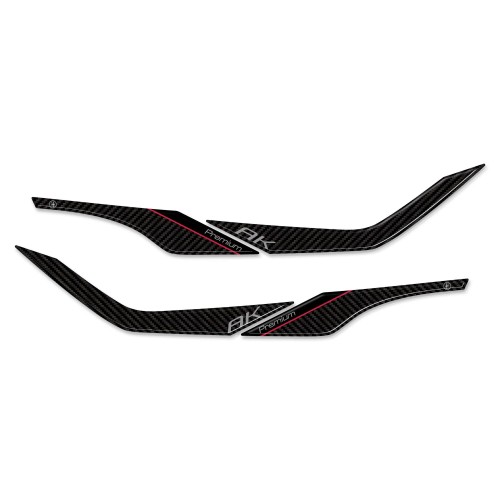 3D Aufkleber Passenger Handles Protektoren kompatibel mit Kymco Ak550 Premium 2