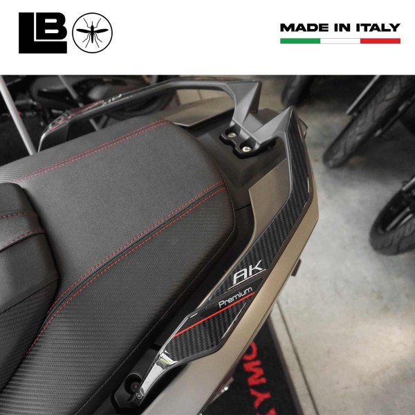 Adesivi 3D Protezioni maniglie passeggero compatibili con Kymco Ak550 Premium