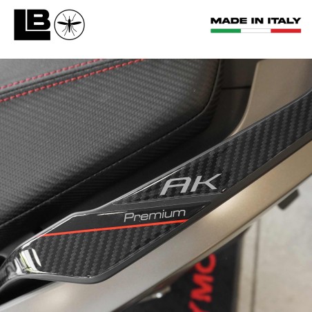 3D Aufkleber Passenger Handles Protektoren kompatibel mit Kymco Ak550 Premium