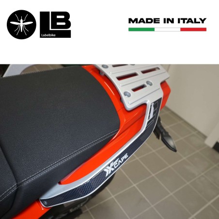 Pegatinas 3D Protectores de asas de pasajeros compatibles con Moto Morini X-CAPE