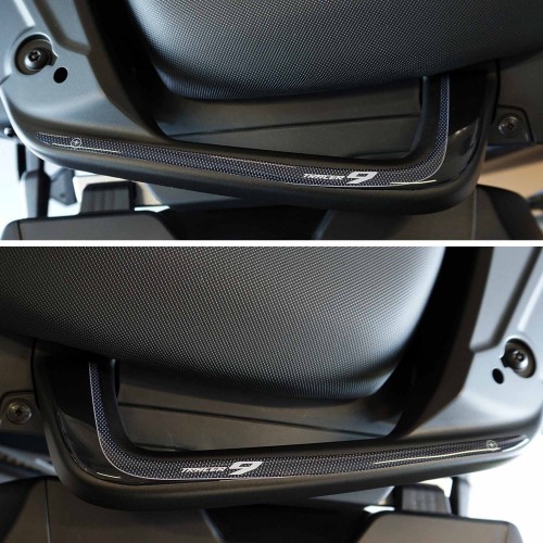 Adesivi 3D Protezioni Maniglie Passeggero compatibili con Yamaha Tracer 9 2021