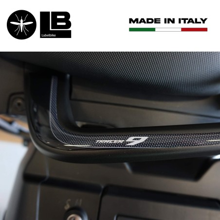 Adesivi 3D Protezioni Maniglie Passeggero compatibili con Yamaha Tracer 9 2021