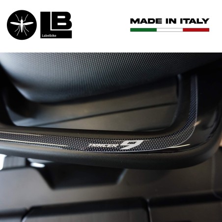 Adesivi 3D Protezioni Maniglie Passeggero compatibili con Yamaha Tracer 9 2021