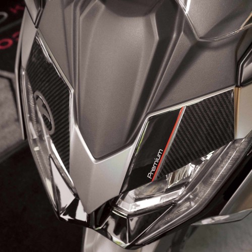 Stickers 3D Scooter Front Face Protectors compatible with Kymco Ak550 Premium