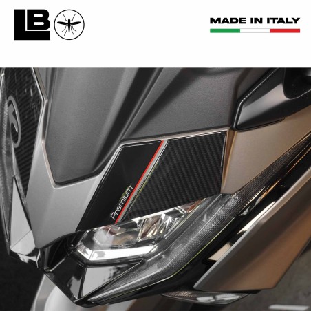 Adesivi 3D Protezioni Muso Frontale scooter compatibili con Kymco Ak550 Premium