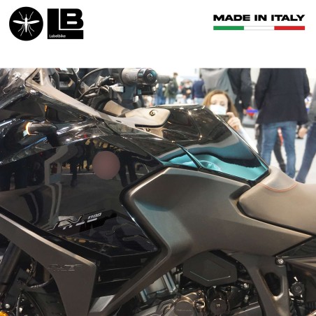 3D Stickers Motorcycle side guards compatible with Honda Nt1100 2022-2023