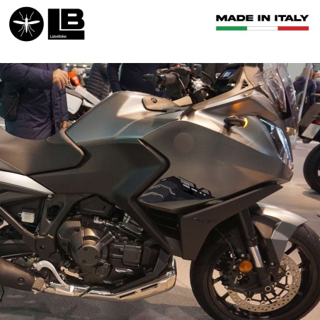 Stickers 3D Protections latérales moto compatibles avec Honda Nt1100 2022-2023