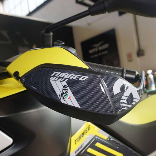Pegatinas 3D Guardamanos compatibles con Aprilia Tuareg 660 2022-2025