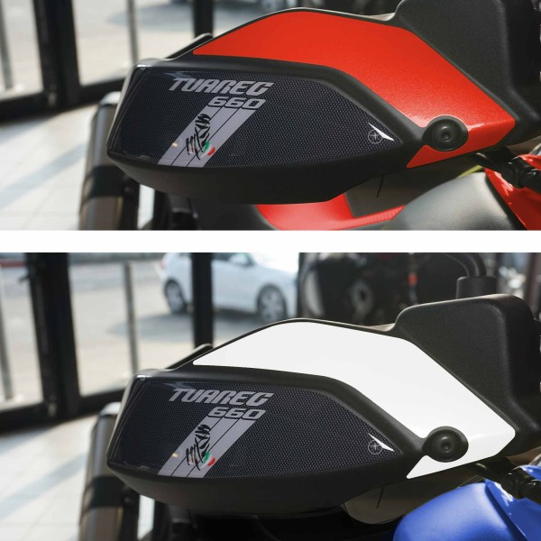 Stickers 3D Protège-mains compatibles avec Aprilia Tuareg 660 2022-2025