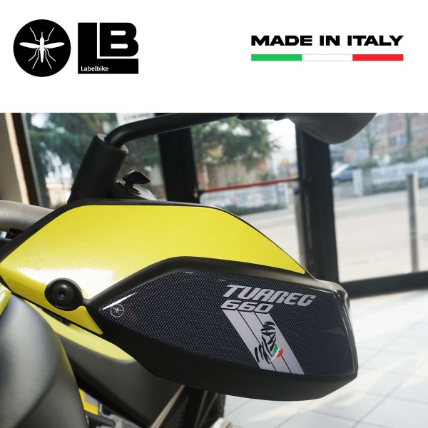 Stickers 3D Protège-mains compatibles avec Aprilia Tuareg 660 2022-2025