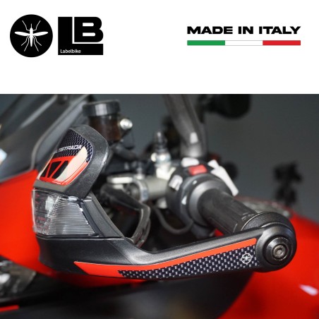 Adesivi 3D Protezioni paramani compatibili con Ducati Multistrada 1200 2015-2018