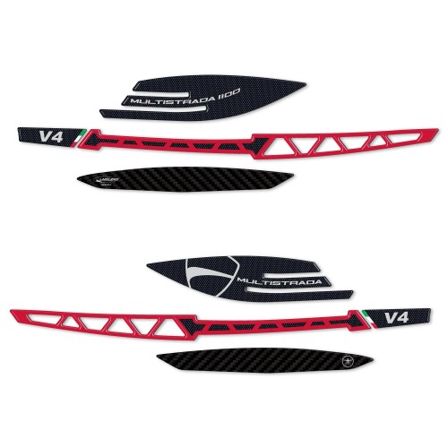 Stickers 3D Protège-mains compatibles avec Ducati Multistrada V4 2021-2025 2