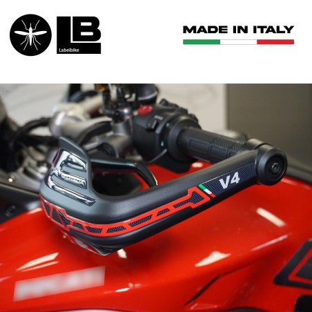 Pegatinas 3D Guardamanos compatibles con Ducati Multistrada V4 2021-2025