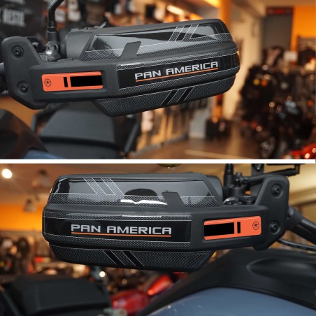 Adesivi 3D Protezioni Paramani compatibili con Harley Davidson Pan America