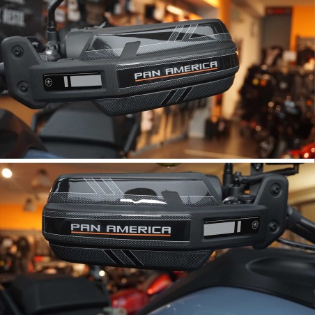 Pegatinas 3D Guardamanos compatibles con Harley Davidson Pan America