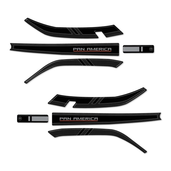 3D Stickers Handguards compatible with Harley Davidson Pan America