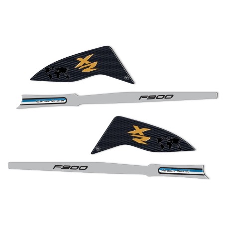 Pegatinas guardamanos 3D compatibles con las motos BMW F 900 XR 2020-2025
