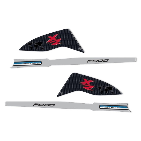 3D Handschutzaufkleber kompatibel mit BMW F 900 XR 2020-2025 Motorrädern