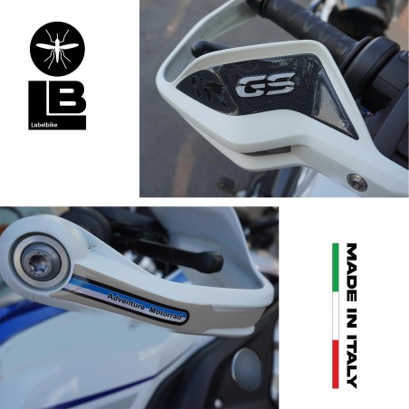 Adesivi 3D Protezioni Paramani compatibili con moto BMW R 1200 GS 2013-2018
